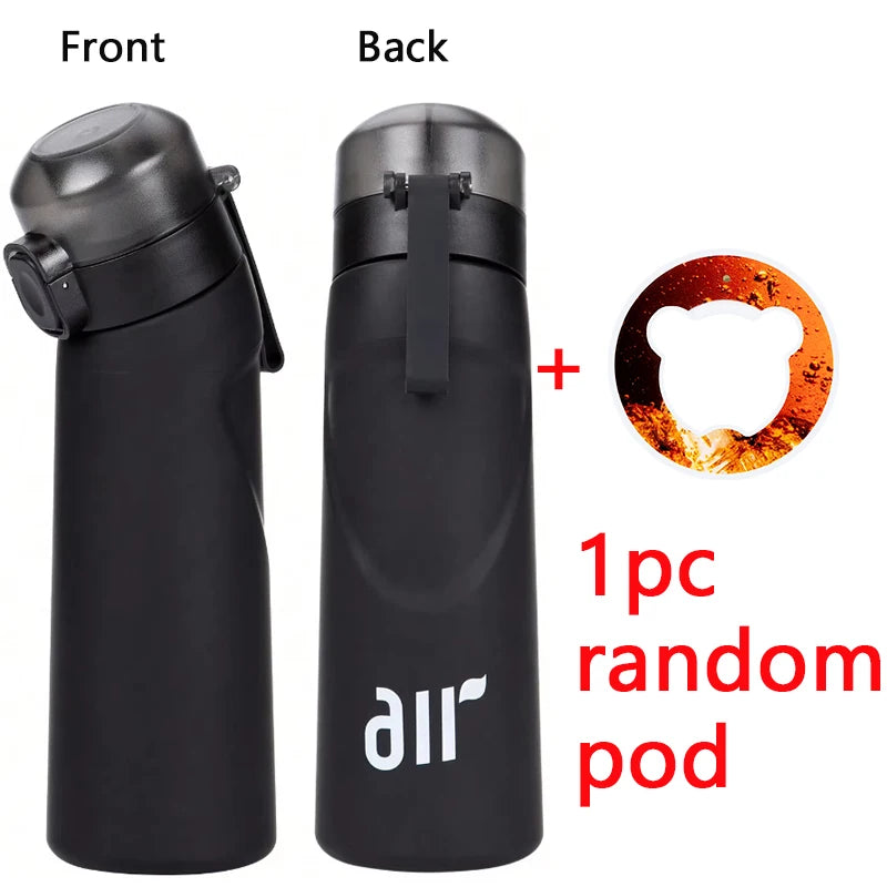 Stay Hydrated and Smell Fabulous: The Sport Air Flavor Water Bottle with Random Flavor Pods!