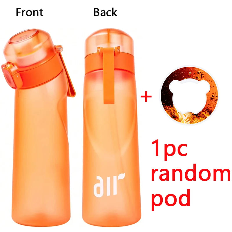 Stay Hydrated and Smell Fabulous: The Sport Air Flavor Water Bottle with Random Flavor Pods!