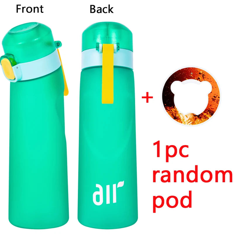 Stay Hydrated and Smell Fabulous: The Sport Air Flavor Water Bottle with Random Flavor Pods!
