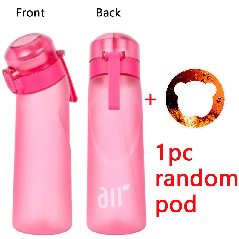 Stay Hydrated and Smell Fabulous: The Sport Air Flavor Water Bottle with Random Flavor Pods!