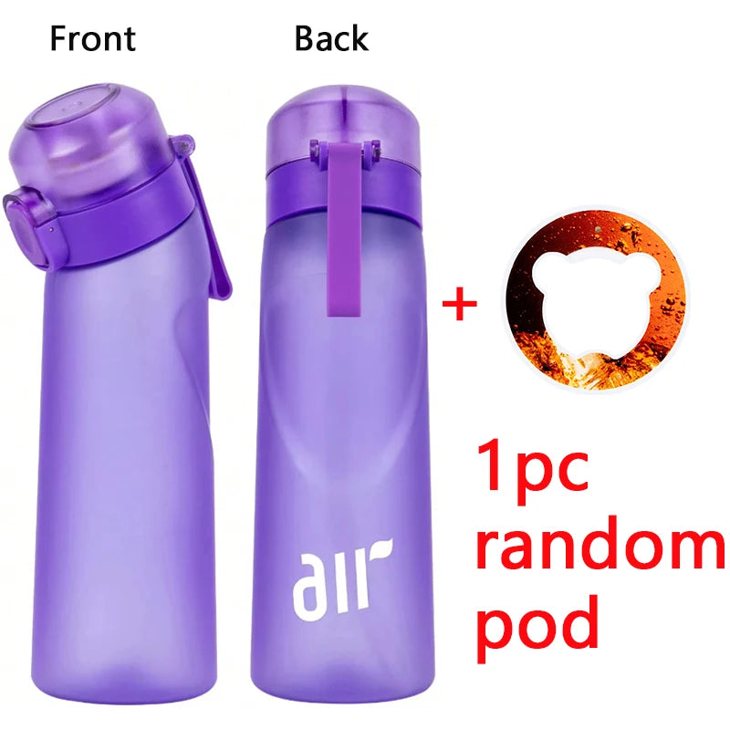 Stay Hydrated and Smell Fabulous: The Sport Air Flavor Water Bottle with Random Flavor Pods!
