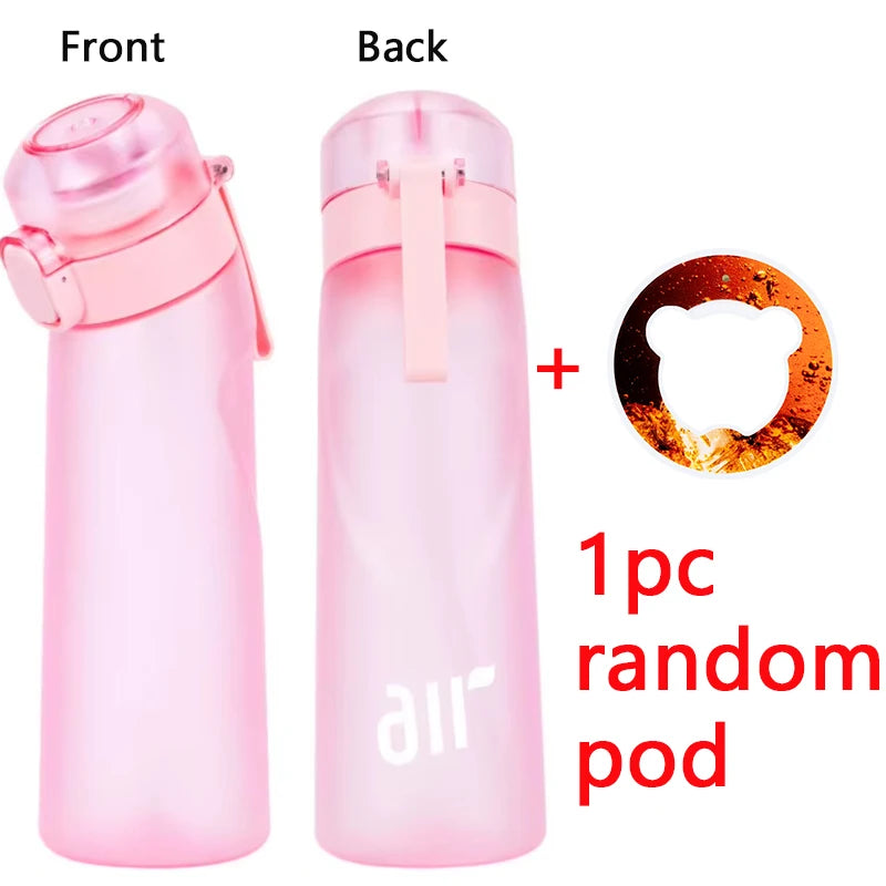 Stay Hydrated and Smell Fabulous: The Sport Air Flavor Water Bottle with Random Flavor Pods!