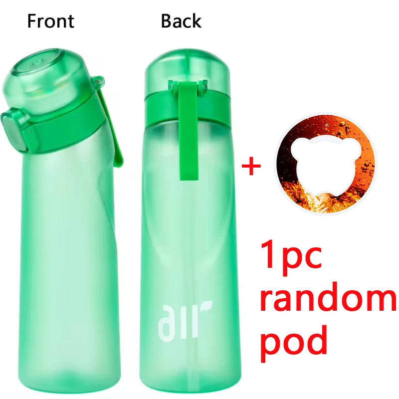 Stay Hydrated and Smell Fabulous: The Sport Air Flavor Water Bottle with Random Flavor Pods!