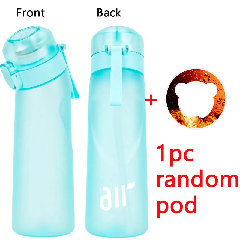 Stay Hydrated and Smell Fabulous: The Sport Air Flavor Water Bottle with Random Flavor Pods!