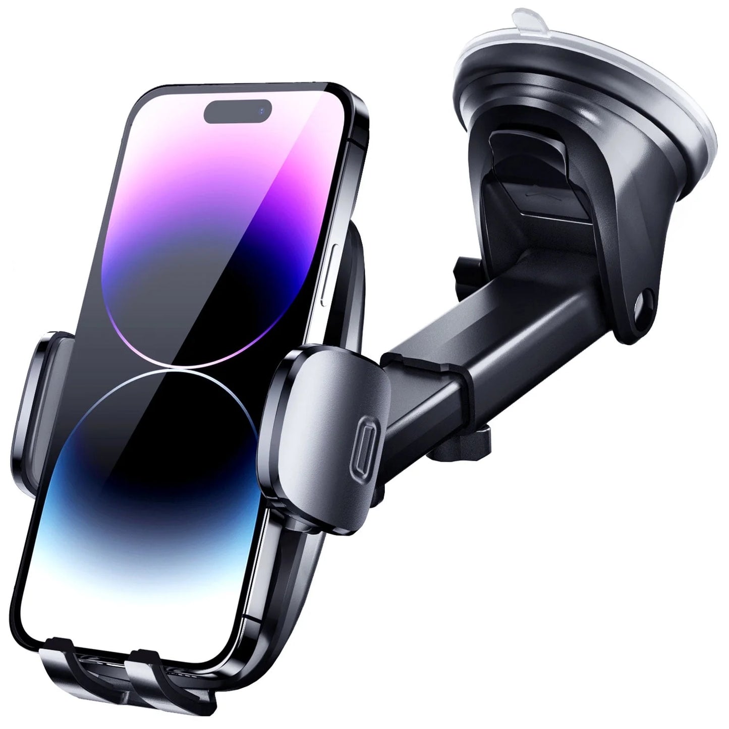 Car Phone Holder - Upgraded 360° Rotatable for Dashboard, Windshield & Air Vent Mount for 4.0"-7.0" Phones (Iphone, Google Pixel, Samsung Galaxy, Motorola, Huawei)