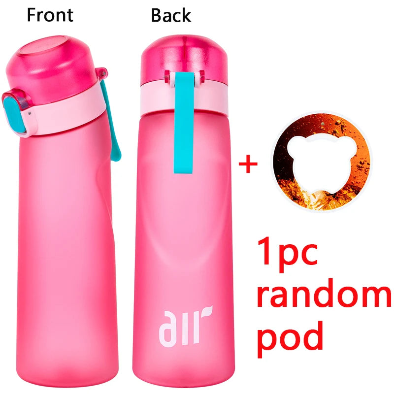 Stay Hydrated and Smell Fabulous: The Sport Air Flavor Water Bottle with Random Flavor Pods!